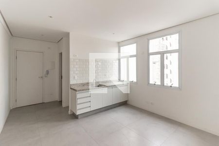 Sala e Cozinha de apartamento para alugar com 1 quarto, 36m² em Campos Elíseos, São Paulo