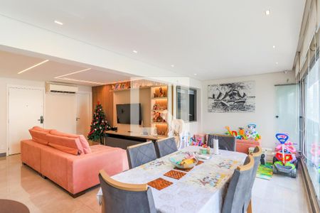 Varanda Gourmet de apartamento à venda com 3 quartos, 125m² em Jardim das Acacias, São Paulo