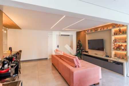 Sala de apartamento à venda com 3 quartos, 125m² em Jardim das Acacias, São Paulo