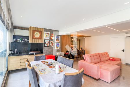 Varanda Gourmet de apartamento à venda com 3 quartos, 125m² em Jardim das Acacias, São Paulo