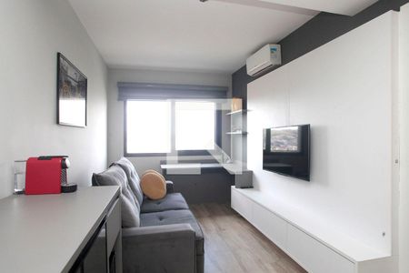 Sala de apartamento para alugar com 1 quarto, 44m² em Petrópolis, Porto Alegre