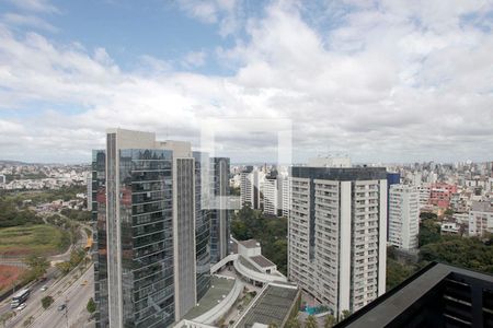 Sala Vista de apartamento para alugar com 1 quarto, 44m² em Petrópolis, Porto Alegre