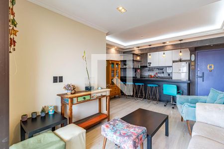 Sala de apartamento à venda com 3 quartos, 75m² em Jardim Bonfiglioli, São Paulo