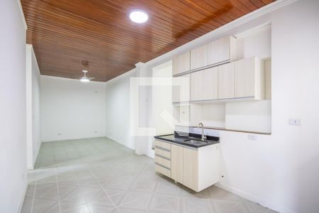 Sala e Cozinha de casa para alugar com 2 quartos, 64m² em Bela Vista, Osasco