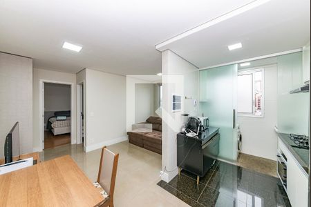 Sala de apartamento à venda com 1 quarto, 48m² em Buritis, Belo Horizonte