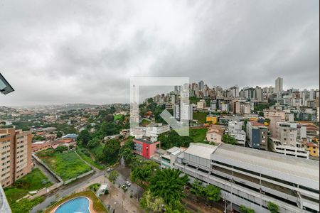 Sala de apartamento para alugar com 1 quarto, 48m² em Buritis, Belo Horizonte