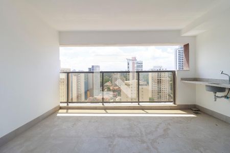 Sala - Varanda de apartamento à venda com 3 quartos, 157m² em Jardim das Acacias, São Paulo