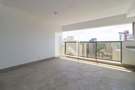 Sala - Varanda de apartamento à venda com 3 quartos, 157m² em Jardim das Acacias, São Paulo