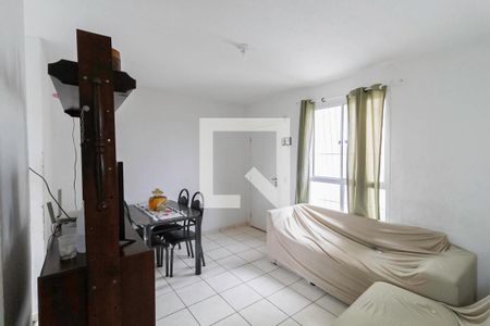 Sala de apartamento à venda com 2 quartos, 42m² em Nacional, Contagem