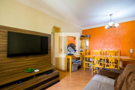 Sala de apartamento à venda com 3 quartos, 60m² em Parque Marajoara, Santo André