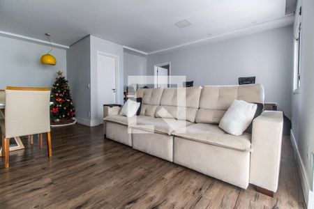 Sala de TV de apartamento para alugar com 1 quarto, 69m² em Jardim Tupanci, Barueri