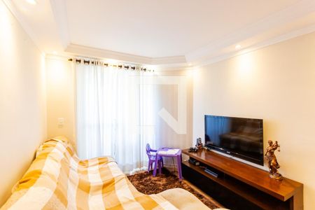 Sala de apartamento à venda com 3 quartos, 80m² em Jardim Monte Libano, Santo André