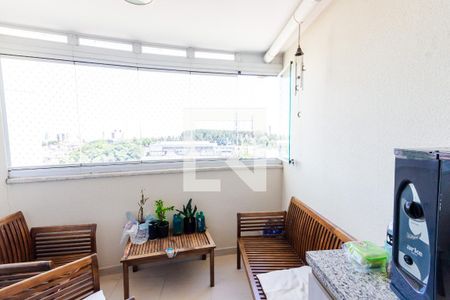 Varanda de apartamento à venda com 3 quartos, 80m² em Jardim Monte Libano, Santo André