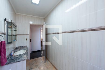 Lavabo de casa para alugar com 5 quartos, 560m² em Morro Nova Cintra, Santos