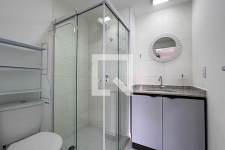 Banheiro de apartamento para alugar com 1 quarto, 26m² em Liberdade, São Paulo