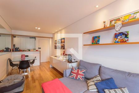 Sala de apartamento à venda com 2 quartos, 75m² em Itaim Bibi, São Paulo