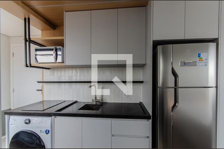 Cozinha de kitnet/studio para alugar com 1 quarto, 28m² em Vila Mariana, São Paulo