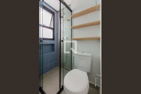 Banheiro de kitnet/studio para alugar com 1 quarto, 28m² em Vila Mariana, São Paulo