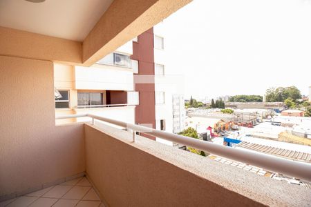 Varanda da Sala de apartamento à venda com 2 quartos, 60m² em Jardim, São Caetano do Sul