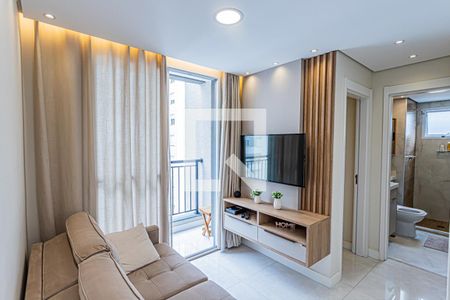 Sala de apartamento para alugar com 2 quartos, 42m² em Loteamento City Jaragua, São Paulo