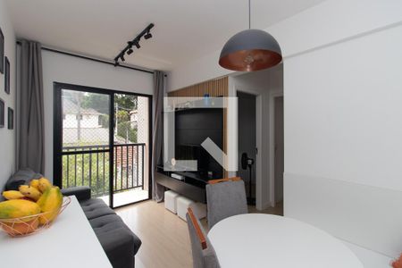 Sala de apartamento para alugar com 2 quartos, 43m² em Horto Florestal, São Paulo