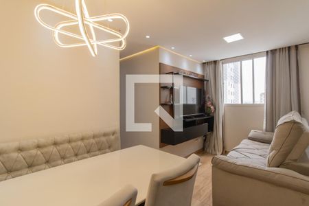 Sala de apartamento à venda com 2 quartos, 47m² em Gopouva, Guarulhos