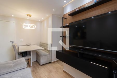 Sala de apartamento à venda com 2 quartos, 47m² em Gopouva, Guarulhos