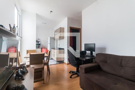 Sala/Sala de Jantar de apartamento para alugar com 2 quartos, 44m² em Conjunto Residencial Bela Vista, Poá