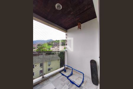 Varanda da Sala de apartamento à venda com 2 quartos, 115m² em Grajaú, Rio de Janeiro