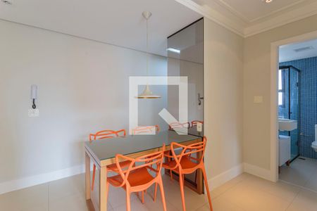 Sala de apartamento para alugar com 1 quarto, 33m² em Vila Nova Conceição, São Paulo