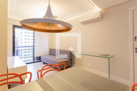 Sala de apartamento para alugar com 1 quarto, 33m² em Vila Nova Conceição, São Paulo