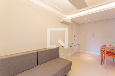 Sala de apartamento para alugar com 1 quarto, 33m² em Vila Nova Conceição, São Paulo