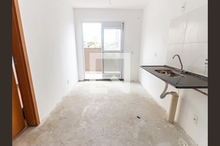 Sala/Cozinha de apartamento à venda com 1 quarto, 24m² em Belenzinho, São Paulo