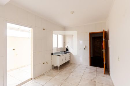 Sala e Cozinha de apartamento à venda com 2 quartos, 50m² em Parque João Ramalho, Santo André