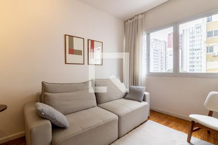 Sala de apartamento para alugar com 1 quarto, 45m² em Itaim Bibi, São Paulo