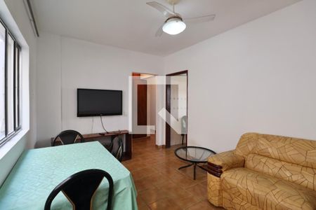 Sala de apartamento para alugar com 2 quartos, 105m² em Jardim Enseada, Guarujá