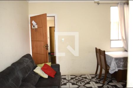 Detalhe Sala de apartamento à venda com 2 quartos, 47m² em São Gabriel, Belo Horizonte