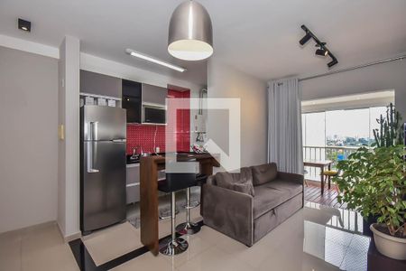 Sala de apartamento para alugar com 1 quarto, 45m² em Morumbi, São Paulo