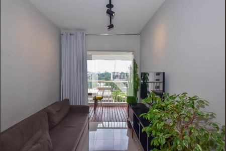 Sala de apartamento para alugar com 1 quarto, 45m² em Morumbi, São Paulo