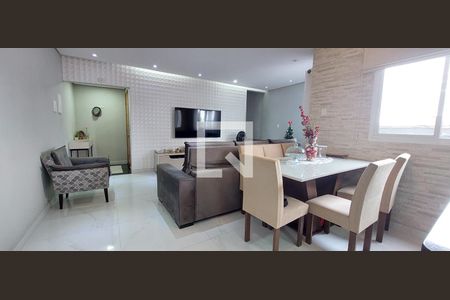 Sala de apartamento para alugar com 3 quartos, 160m² em Vila Alto de Santo Andre, Santo André