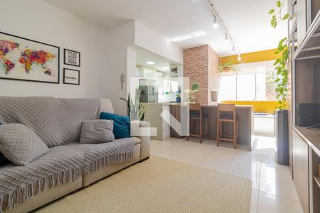 Sala de apartamento à venda com 2 quartos, 61m² em Nonoai, Porto Alegre