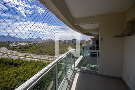 Varanda de apartamento para alugar com 2 quartos, 65m² em Recreio dos Bandeirantes, Rio de Janeiro