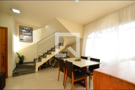 Sala de apartamento à venda com 3 quartos, 150m² em Carvalho de Brito, Belo Horizonte