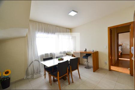 Sala de apartamento à venda com 3 quartos, 150m² em Carvalho de Brito, Belo Horizonte