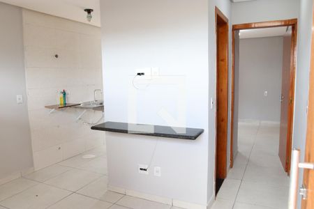 Sala de apartamento para alugar com 1 quarto, 35m² em Feliz, Goiânia