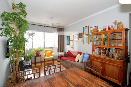 Sala de Estar e Jantar de apartamento à venda com 2 quartos, 108m² em Sumaré, São Paulo