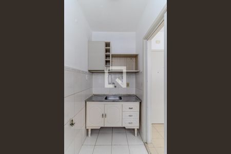 Cozinha de kitnet/studio para alugar com 1 quarto, 40m² em Centro Histórico de São Paulo, São Paulo