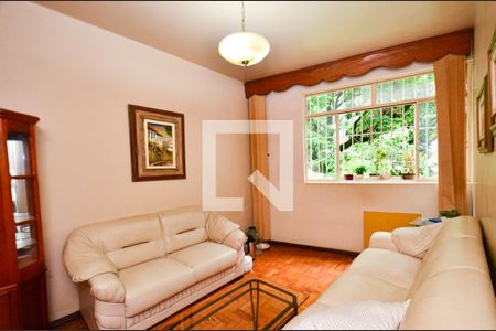 Sala de apartamento à venda com 3 quartos, 97m² em Serra, Belo Horizonte