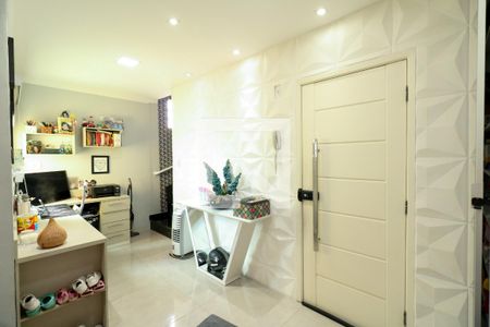 Sala de apartamento à venda com 2 quartos, 110m² em Vila Camilópolis, Santo André