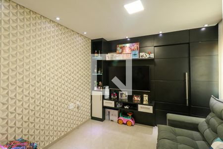 Sala de apartamento à venda com 2 quartos, 110m² em Vila Camilópolis, Santo André